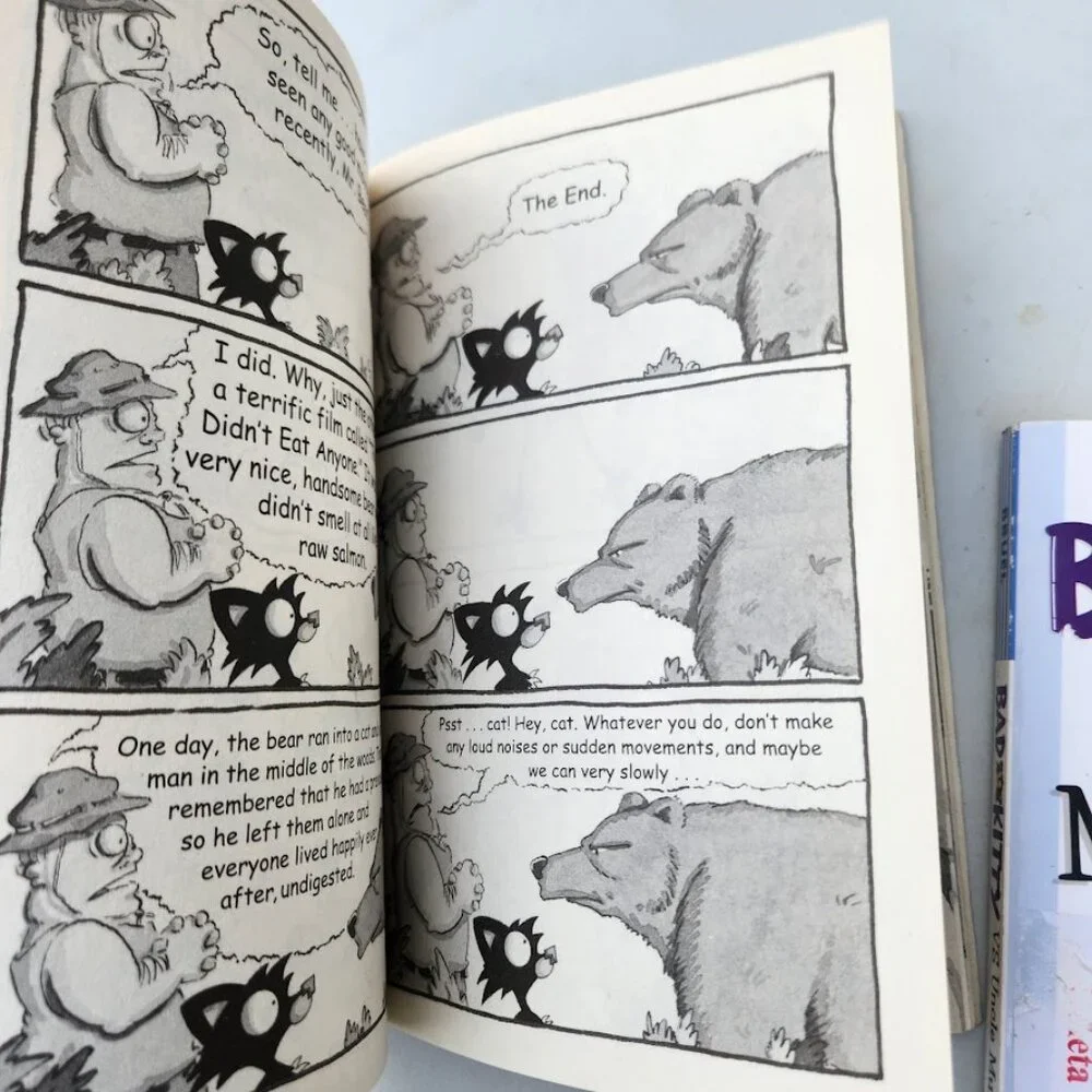Bad Kitty Book Bundle Books Graphic Novel Comic Book Nick Bruel Uncle Murray The